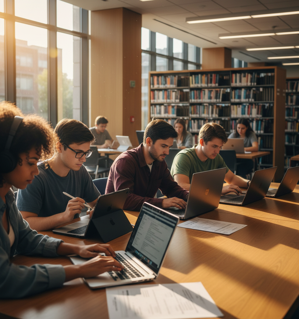 Top Laptops for College Students in 2026: Balancing Portability, Power, and Price — AI-generated illustration
