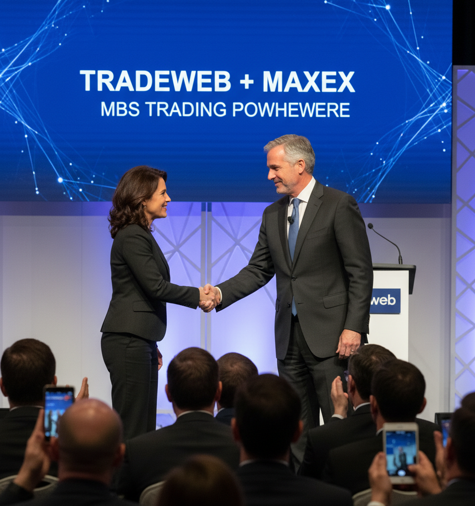 Tradeweb's Strategic Acquisition of Maxex Creates MBS Trading Powerhouse — AI-generated illustration