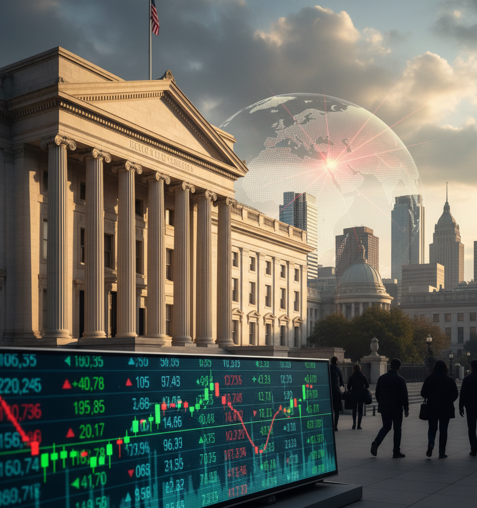 Treasury 10-Year Yields Surge to 2025 High Amid Renewed Middle East Tensions — AI-generated illustration