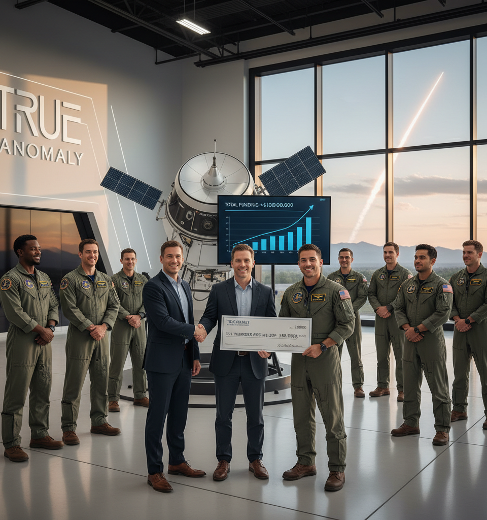 True Anomaly Secures $650M for Orbital Defense, Total Funding Exceeds $1 Billion — AI-generated illustration