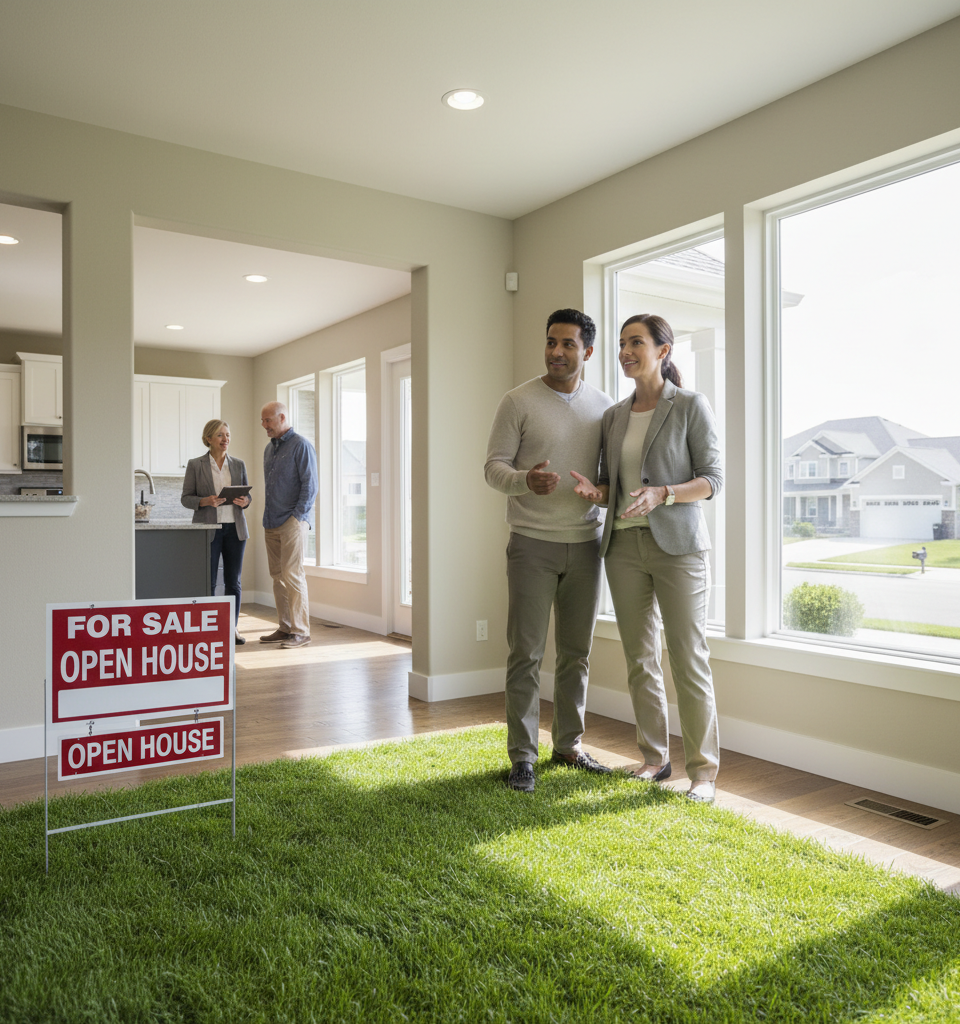 U.S. Housing Market: New Data Suggests Prices May Have Reached Their Floor — AI-generated illustration