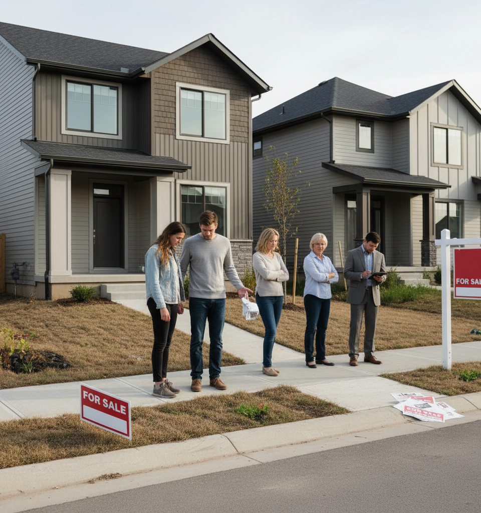 U.S. New Home Sales Dip in April Amid Persistent Affordability Challenges — AI-generated illustration