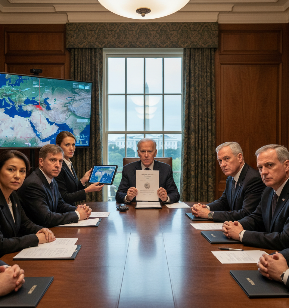 U.S. Reverses Course: Russian Oil Sanctions Waiver Issued Amidst Iran Conflict — AI-generated illustration