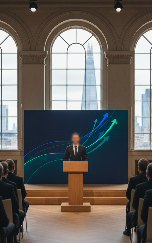 UK Chancellor's Focus on 'Economic Animal Spirits' May Constrain Future Tax Increases — AI-generated illustration