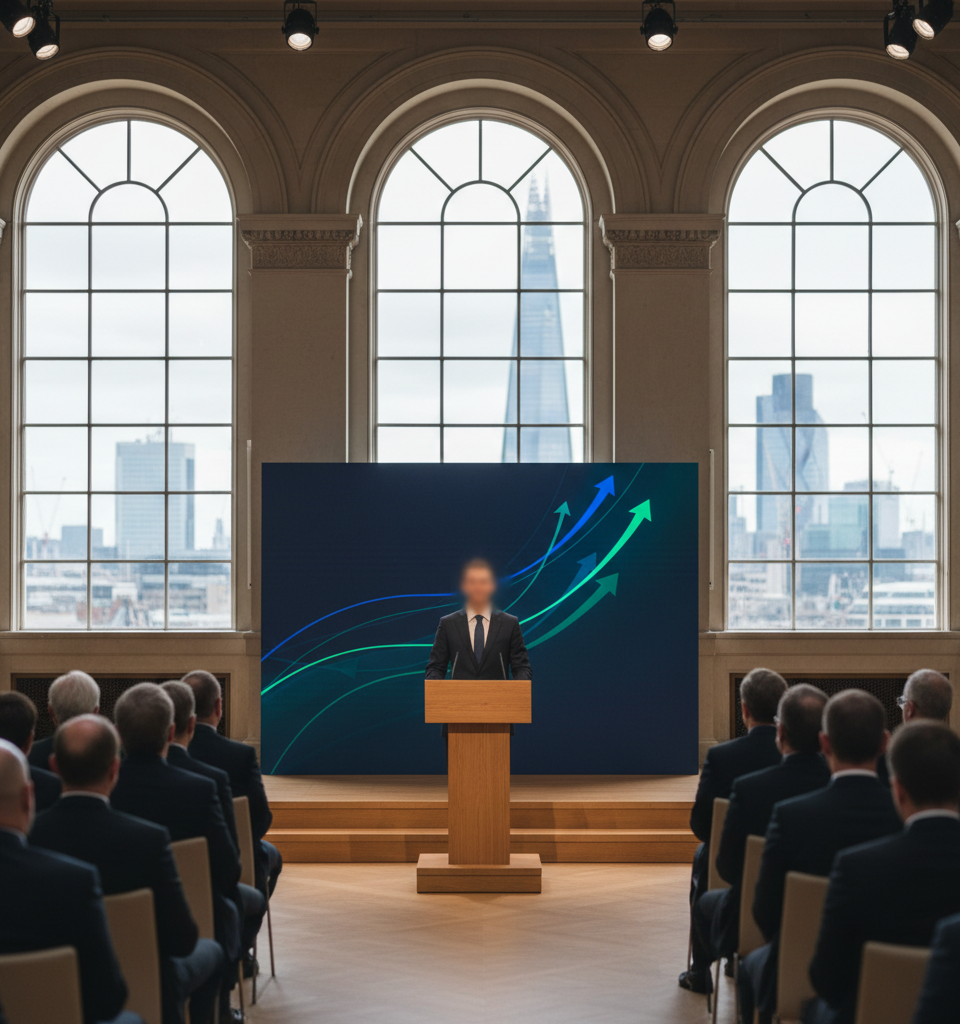 UK Chancellor's Focus on 'Economic Animal Spirits' May Constrain Future Tax Increases — AI-generated illustration