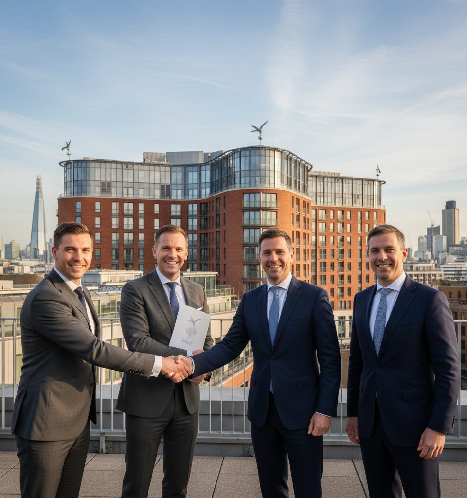 UK Investment Giant L&R Hotels Nears £420M Acquisition of Vastint's Bird Hotel Portfolio — AI-generated illustration