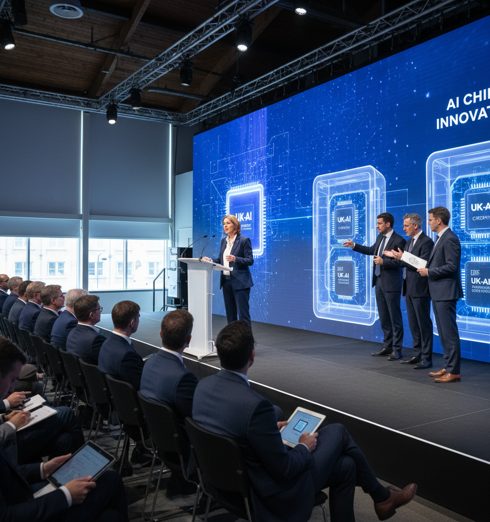 UK to Bolster Domestic AI Chip Industry with Strategic Purchases — AI-generated illustration