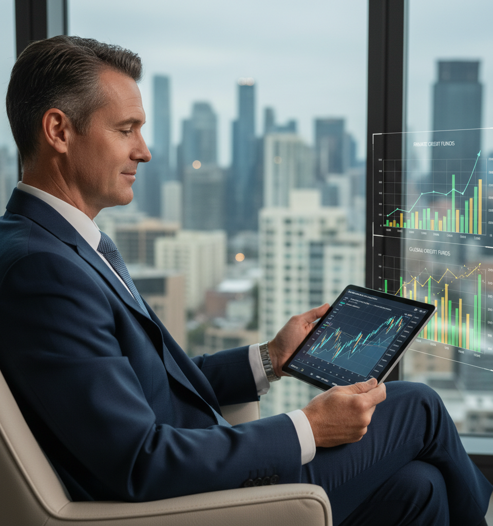 Ultra-Wealthy Shift: Real Estate Loses Luster to AI and Private Credit in 2026 Portfolio Rebalance — AI-generated illustration