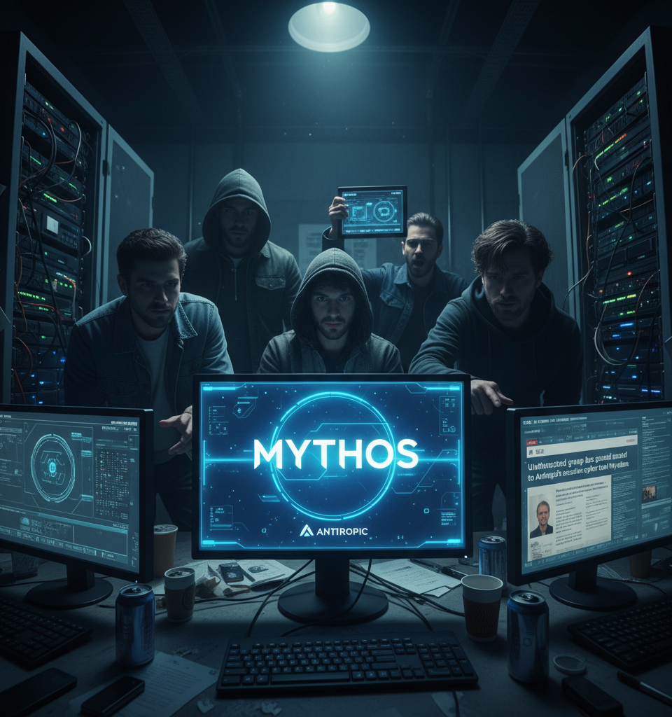 Unauthorized group has gained access to Anthropic’s exclusive cyber tool Mythos, report claims — AI-generated illustration