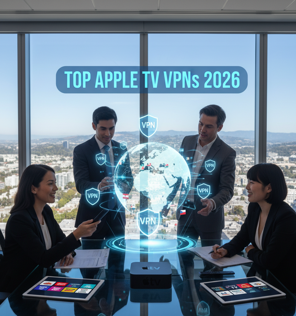 Unlocking Global Content: The Top Apple TV VPNs of 2026 Revealed for Seamless Streaming — AI-generated illustration
