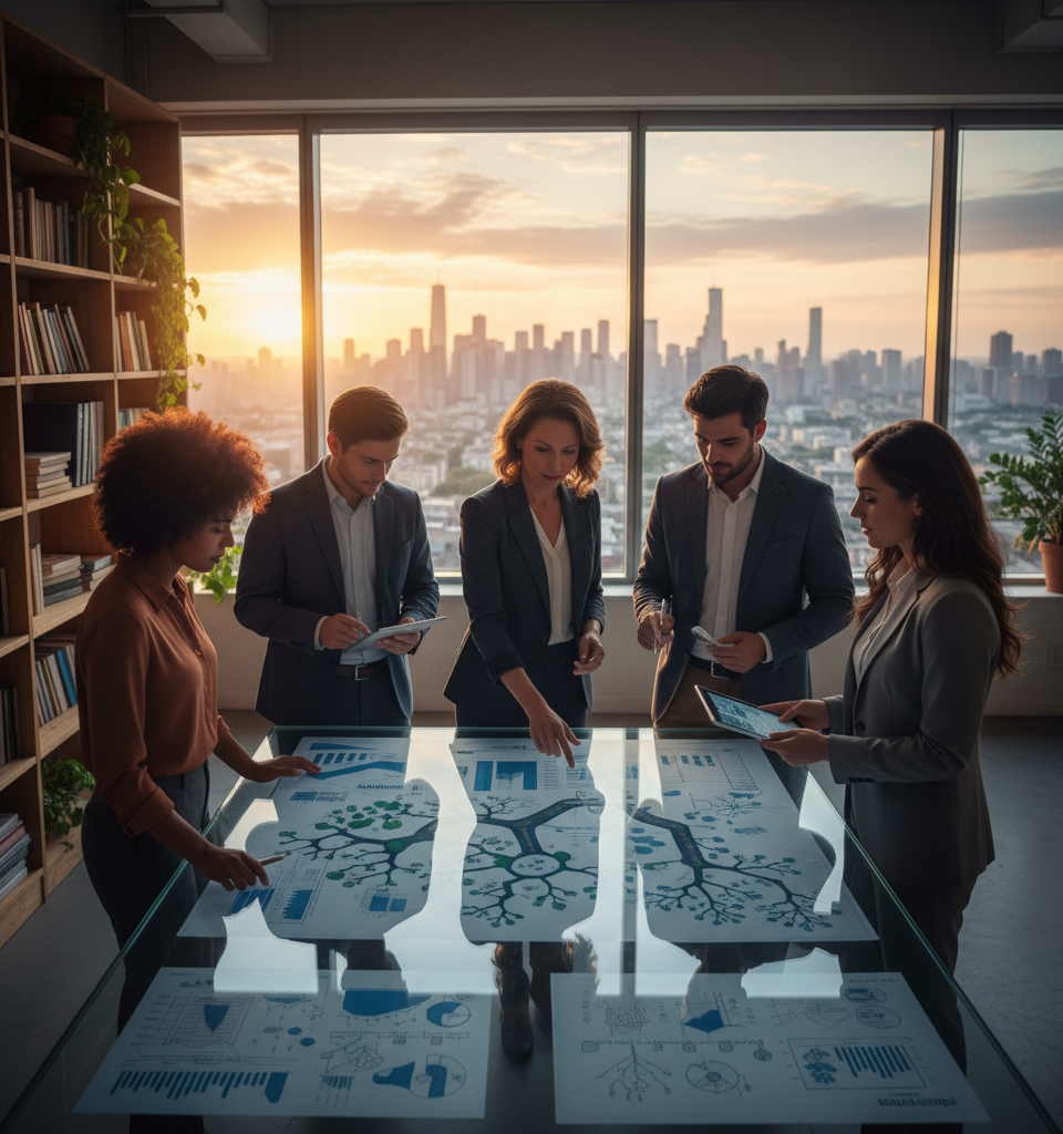 Unlocking Real Estate Wealth: Beyond Market Timing and Hustle — AI-generated illustration