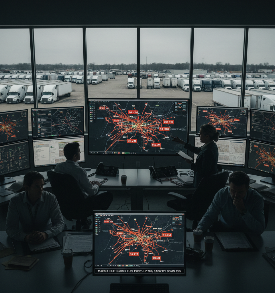 Unseen Losses: How Missed Bypasses Are Costing Fleets Millions in a Tight Market — AI-generated illustration