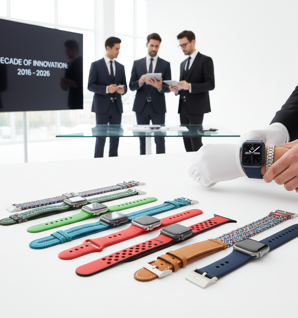 Unveiling the Top Apple Watch Bands of 2026: A Decade of Refinement and Innovation — AI-generated illustration