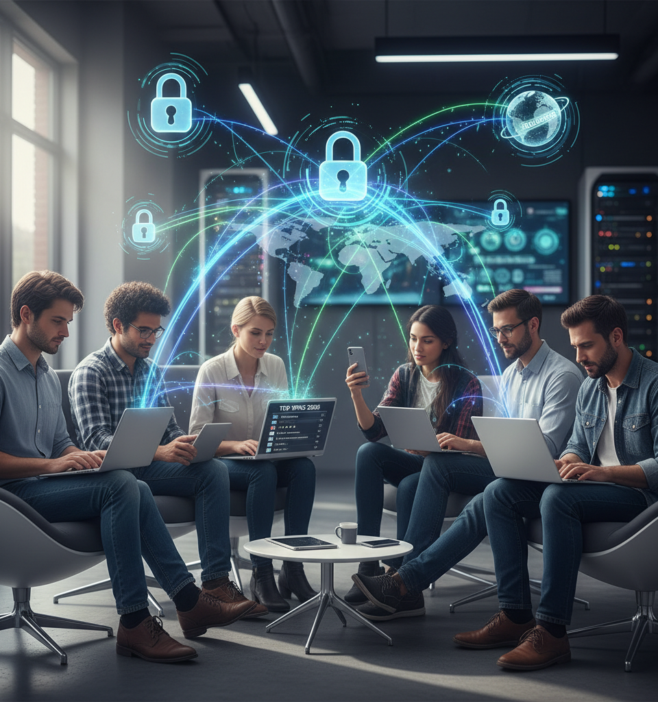 Unveiling the Top VPNs of 2026: Navigating Digital Privacy and Geoblocking Challenges — AI-generated illustration