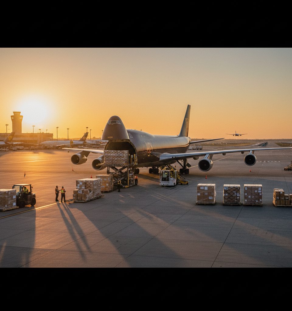 UPS Imposes New Global Surge Fee on U.S. Imports & Exports Amidst Rising Operational Costs — AI-generated illustration