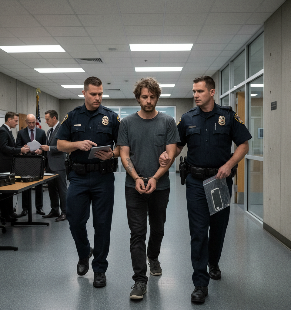 US Citizen Faces Felony Obstruction After Phone Data Erased During Customs Search — AI-generated illustration