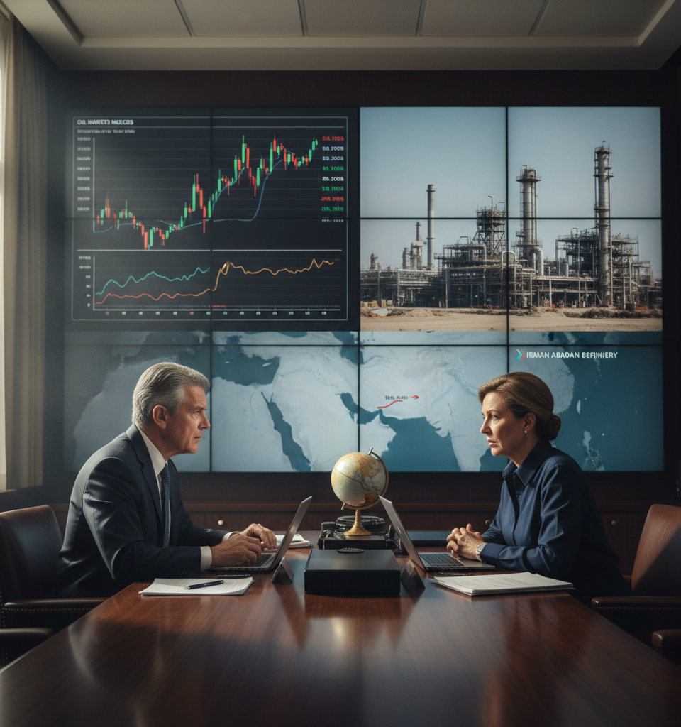 US Energy Intelligence Crippled: Experts Warn of Blind Spots Amidst Iran Tensions — AI-generated illustration