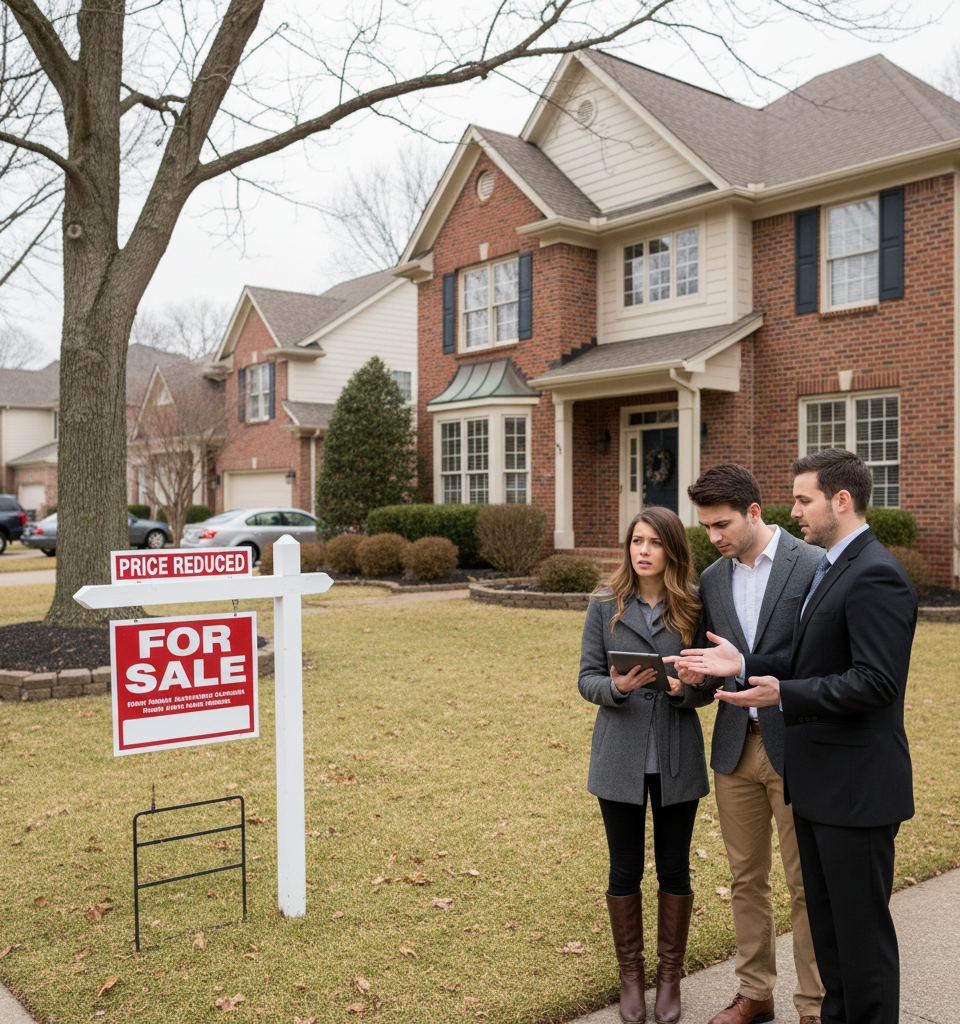 US Home Price Growth Decelerates in January as Affordability Pressures Persist — AI-generated illustration