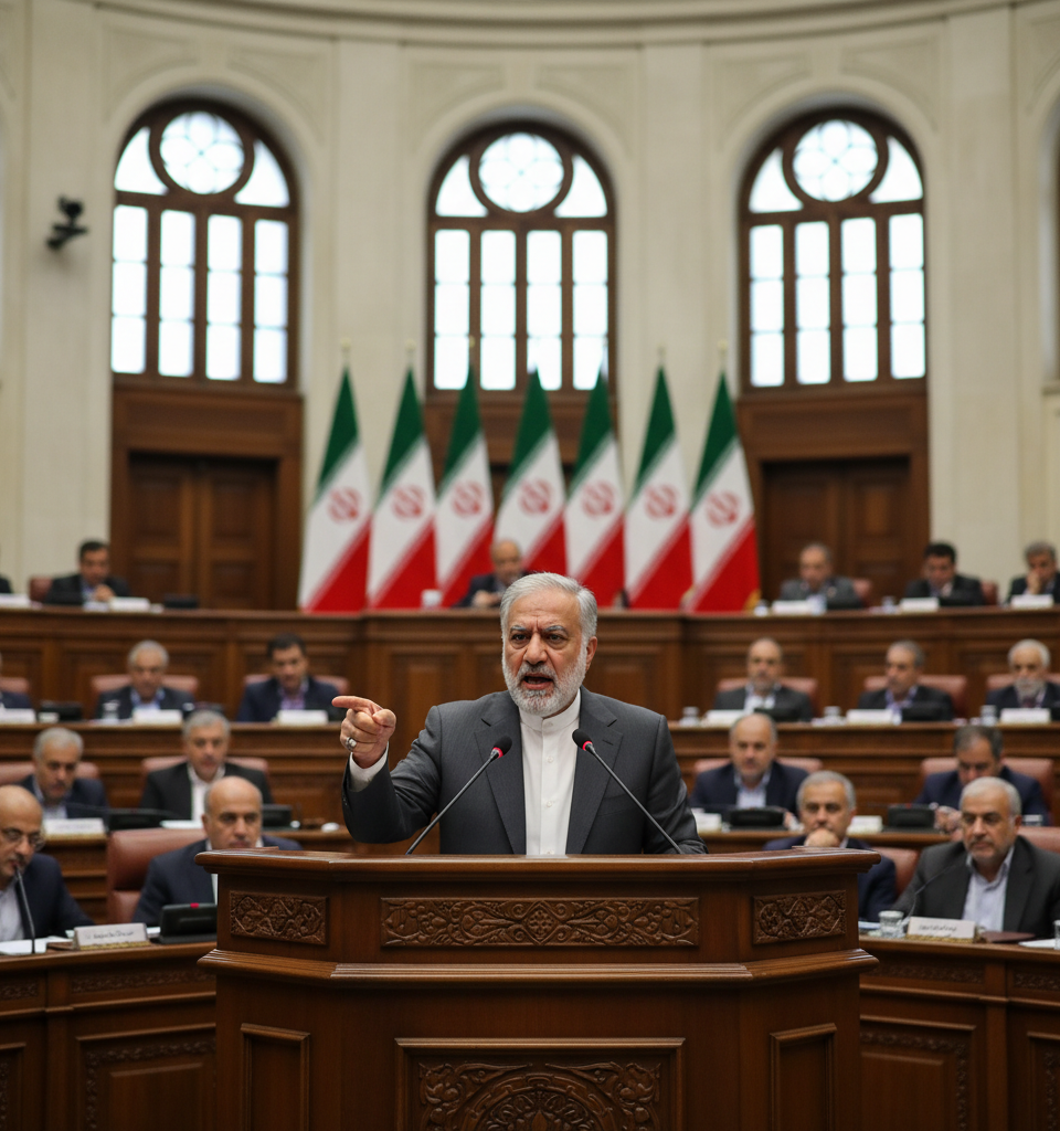 US-Iran Ceasefire in Peril: Tehran Accuses Washington of Violating Pact Just Hours After Announcement — AI-generated illustration