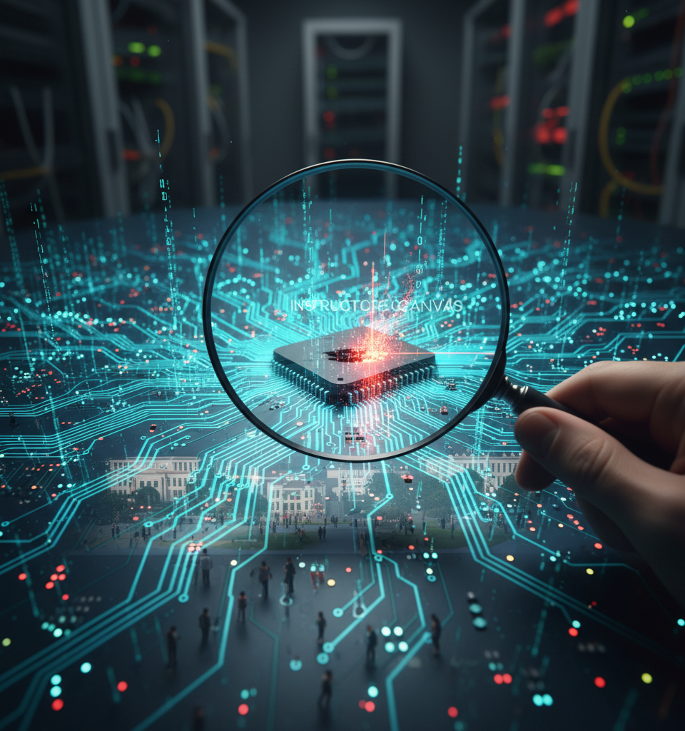 Vendor Vulnerability Exposes Millions: Education's Largest Data Breach Strikes Instructure's Canvas — AI-generated illustration