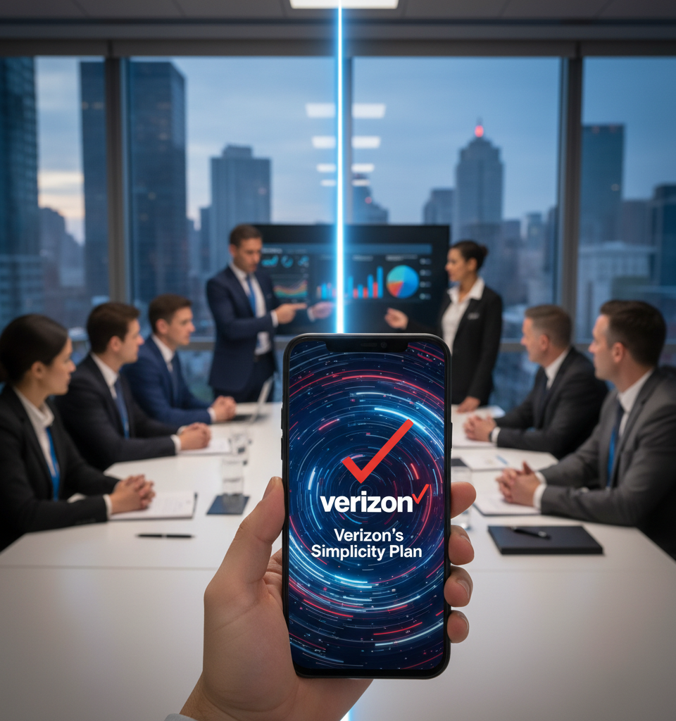 Verizon's Simplicity Plan: A Critical Juncture for Mobile Strategy — AI-generated illustration