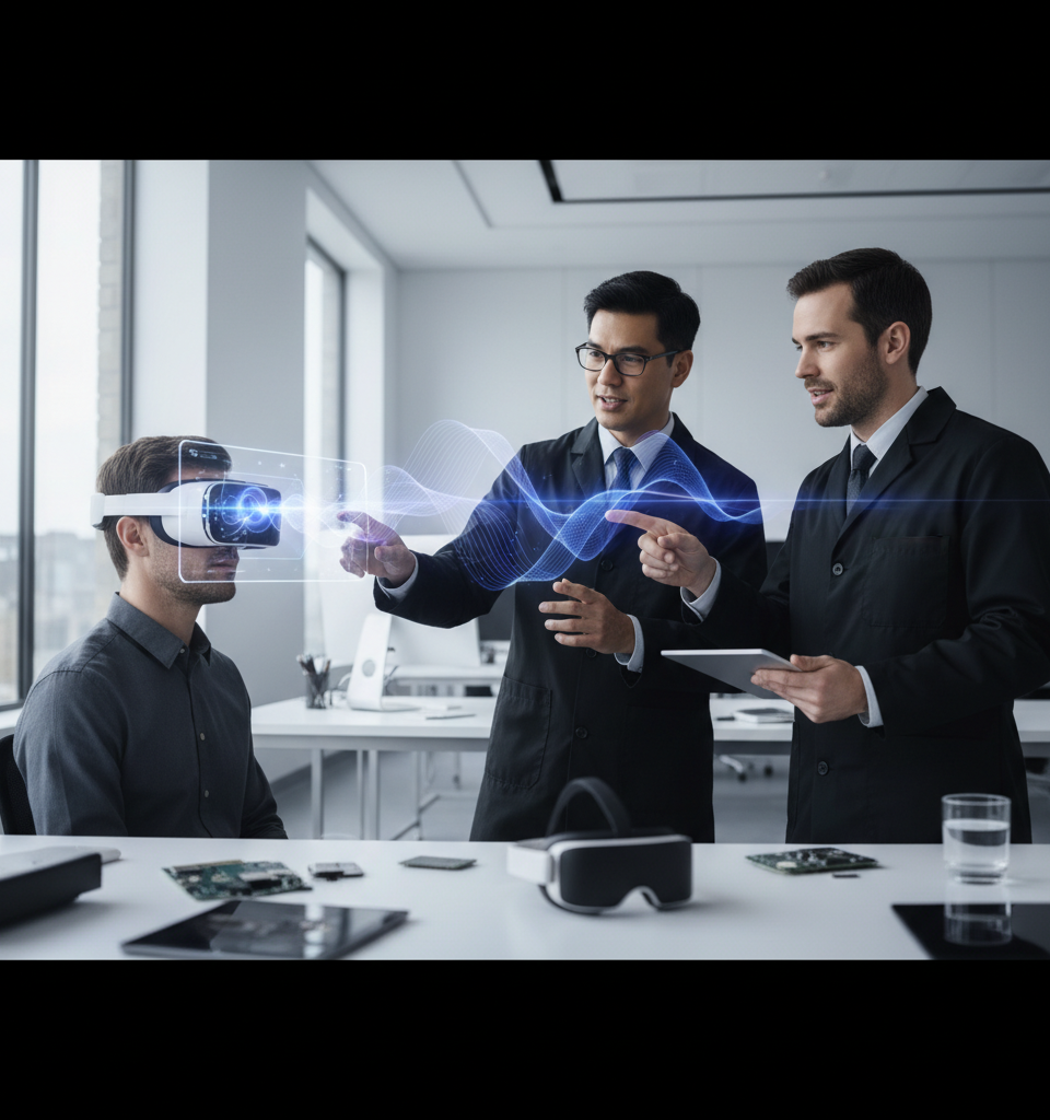 visionOS 27 to Integrate Advanced Siri AI into Apple's Premium Headset — AI-generated illustration