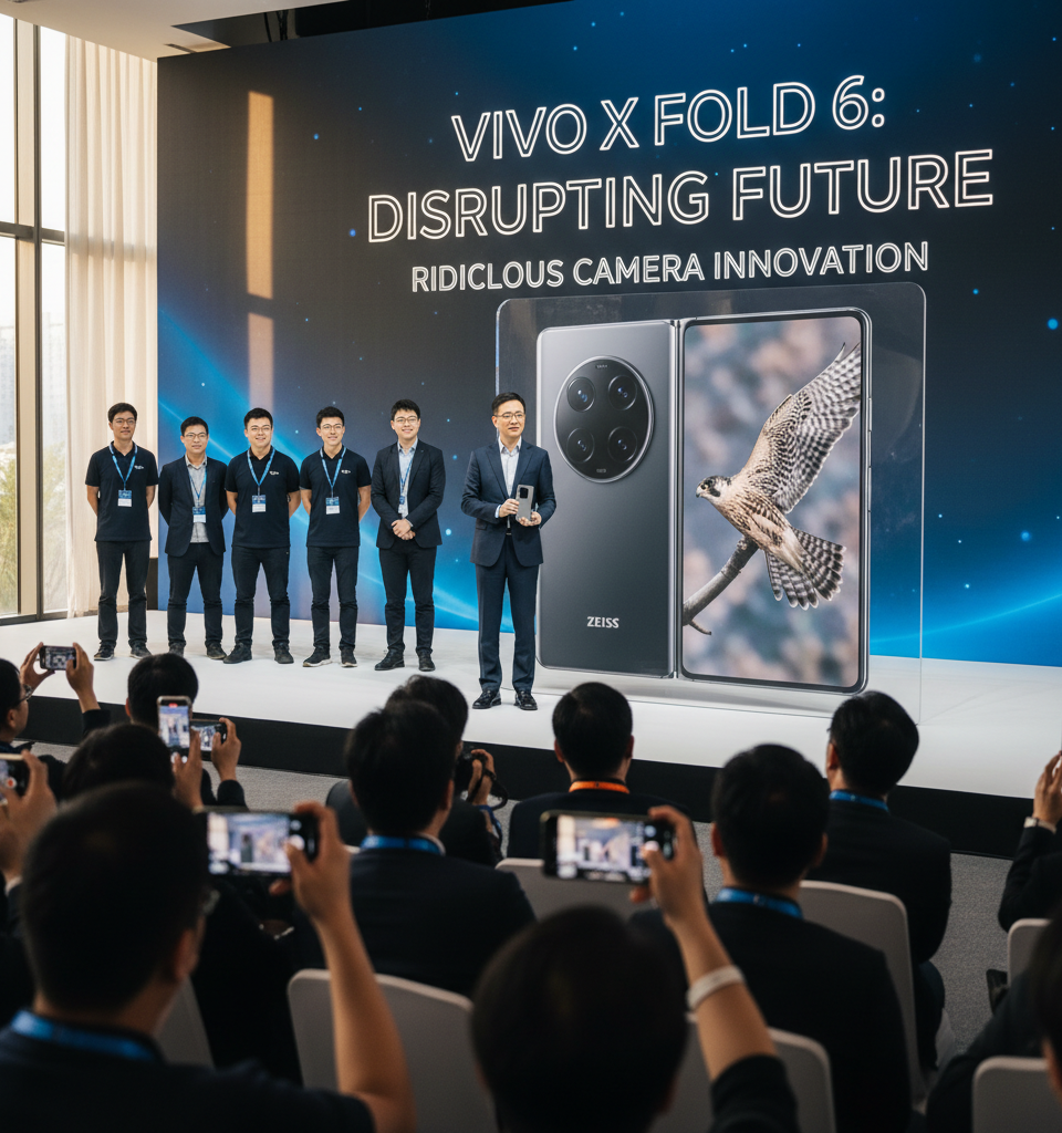 Vivo X Fold 6 Poised to Disrupt Flagship Foldable Market with "Ridiculous" Camera Innovation — AI-generated illustration