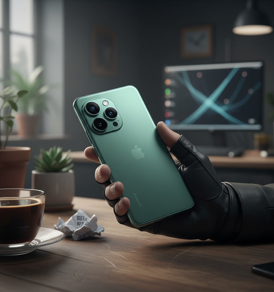 vivo X300 FE is getting a green version, here it is in a leaked image — AI-generated illustration