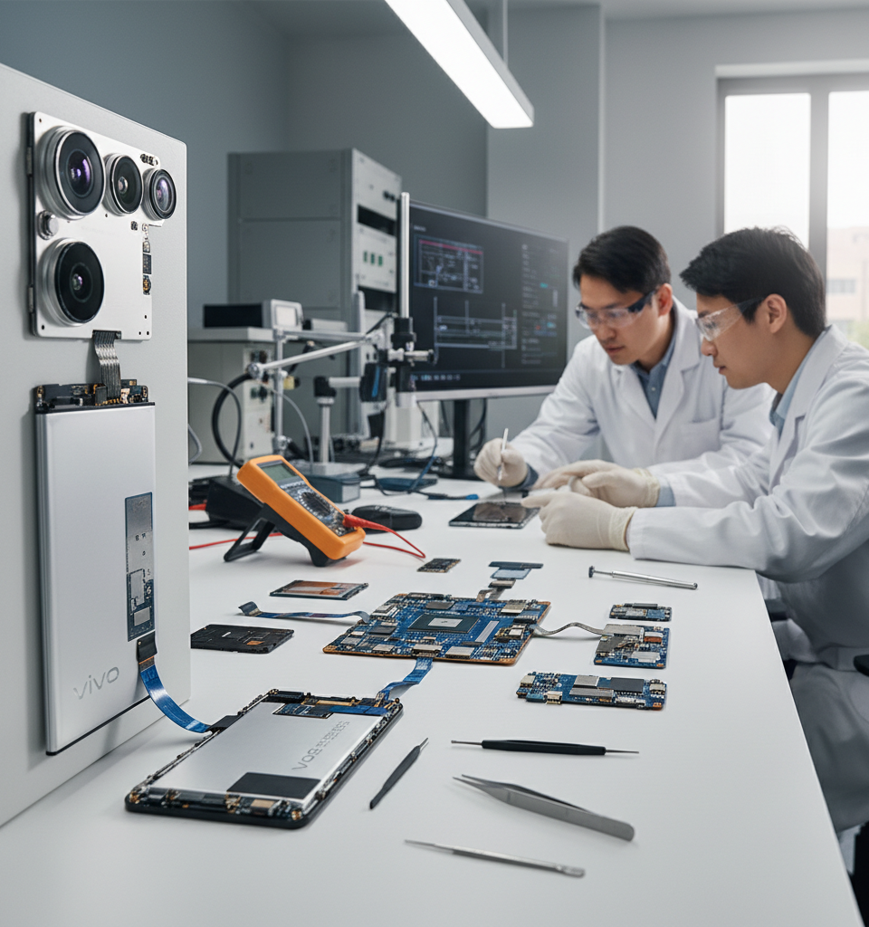 Vivo X300 Ultra Teardown Reveals Advanced Engineering and Component Integration — AI-generated illustration