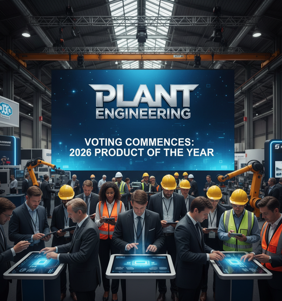 Voting Commences for Coveted 2026 Plant Engineering Product of the Year, Highlighting Industry Innovation — AI-generated illustration