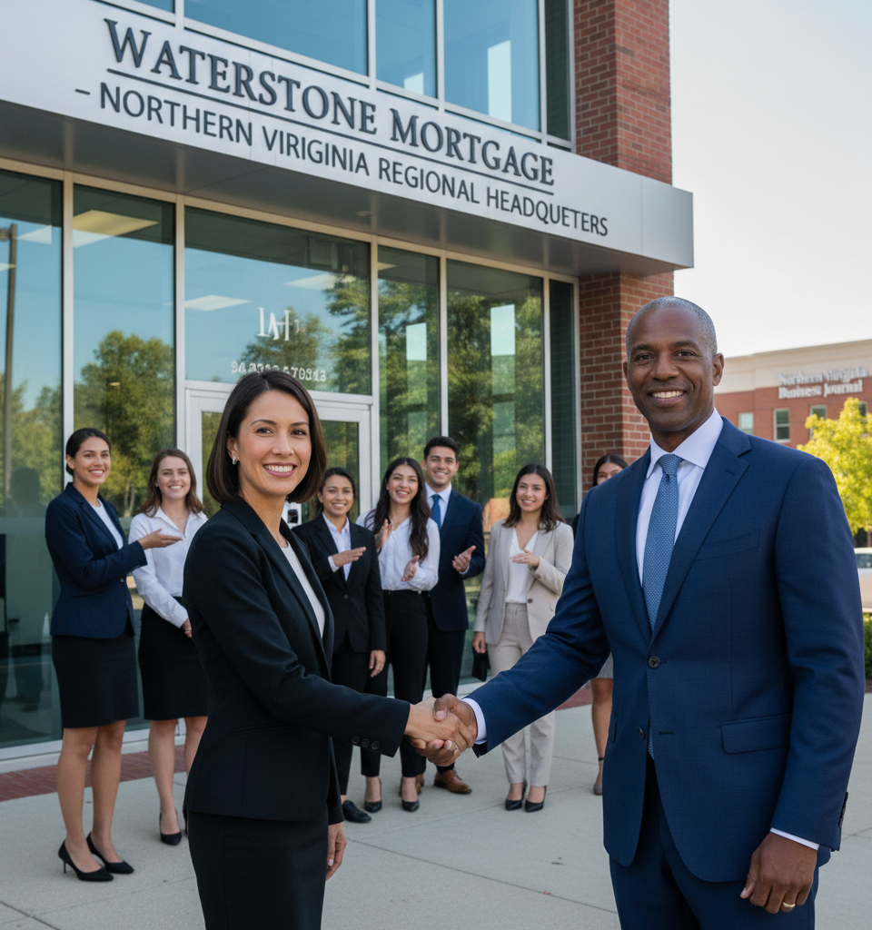 Waterstone Mortgage Taps Industry Veteran Jeremy Moreithi to Lead Northern Virginia Expansion — AI-generated illustration