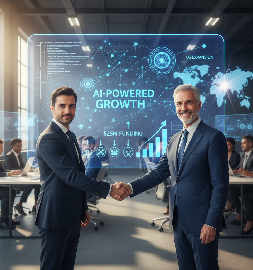 Webidoo Secures $25M to Fuel AI-Powered Growth for SMBs, Targets US Expansion — AI-generated illustration