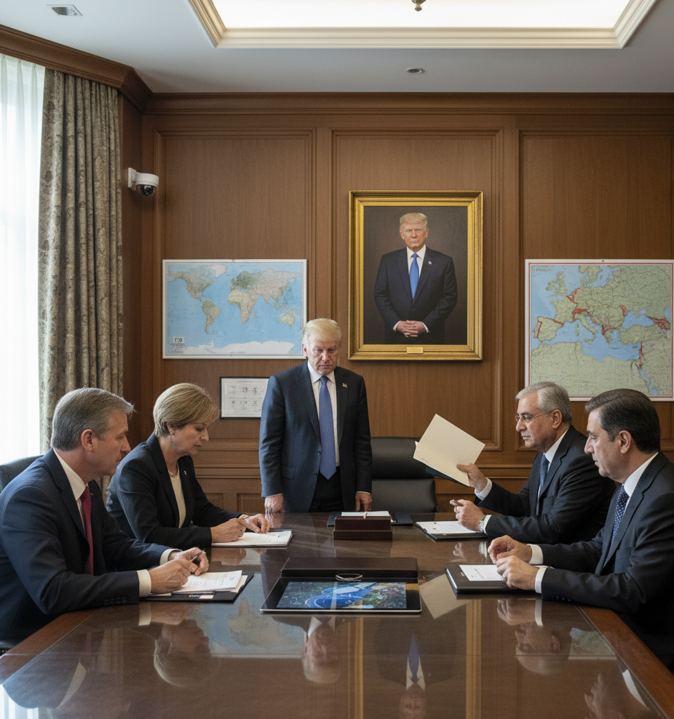 White House Collaborated on Pakistan's Ceasefire Plea to Trump Amid Iran Tensions — AI-generated illustration