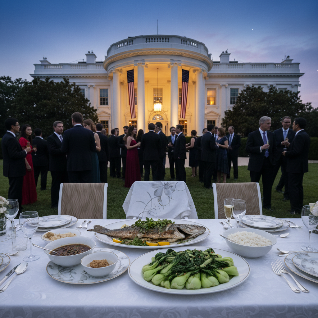 White House to Feature Sea Bass, Bok Choy in State Dinner for Xi Jinping