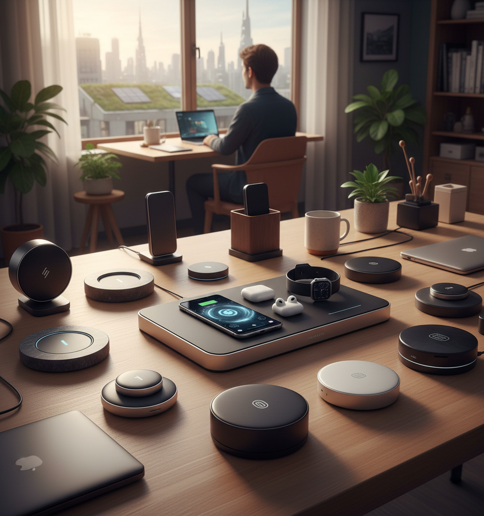 WIRED's Top Wireless Chargers for 2026: An Expert Assessment of Over 100 Devices — AI-generated illustration