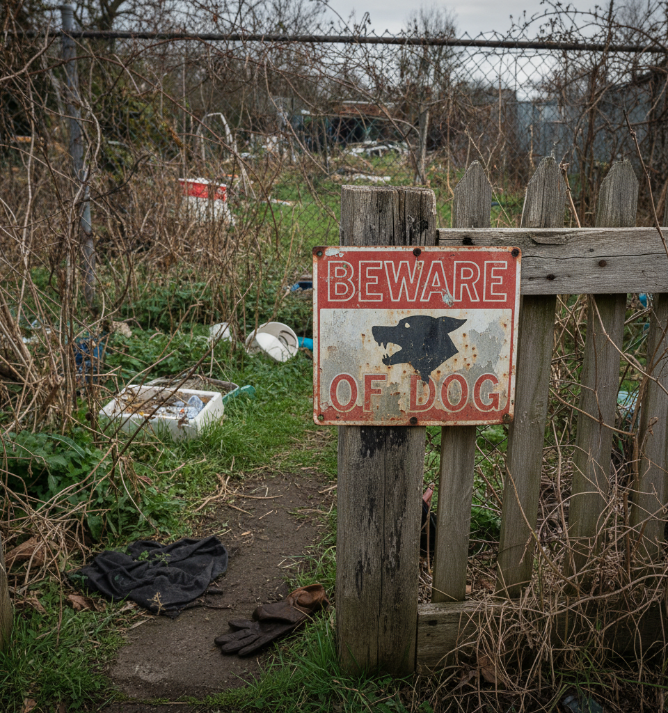 Woman, 19, killed in dog attack at house — AI-generated illustration