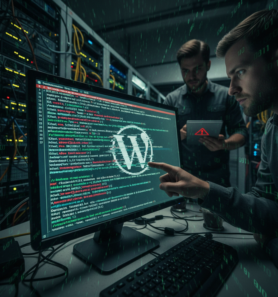 WordPress Plugin Hijackings Expose Thousands of Websites to Malware Risk — AI-generated illustration