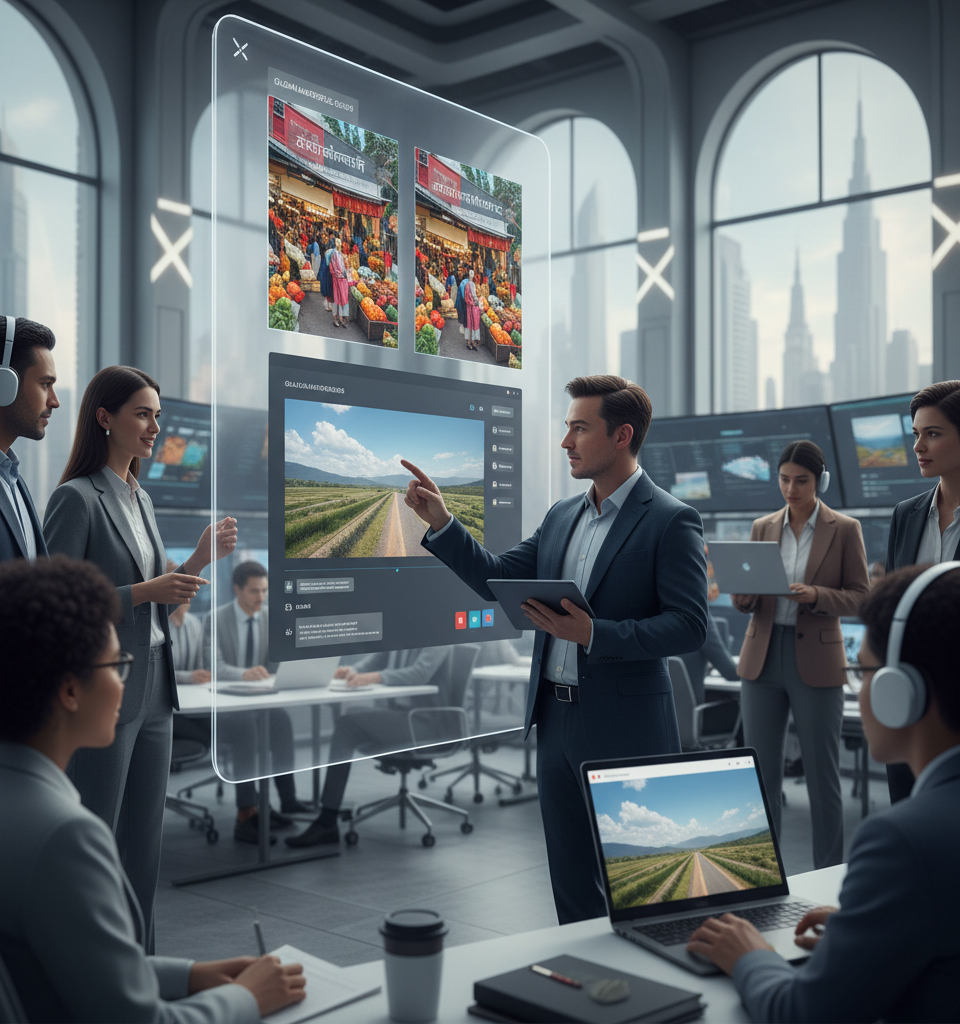 X Unleashes Grok AI for Enhanced Translation & Photo Editing, Bolstering Platform Utility — AI-generated illustration