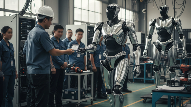 XPENG's Iron Humanoid Robot Reportedly Functional Immediately Post-Assembly