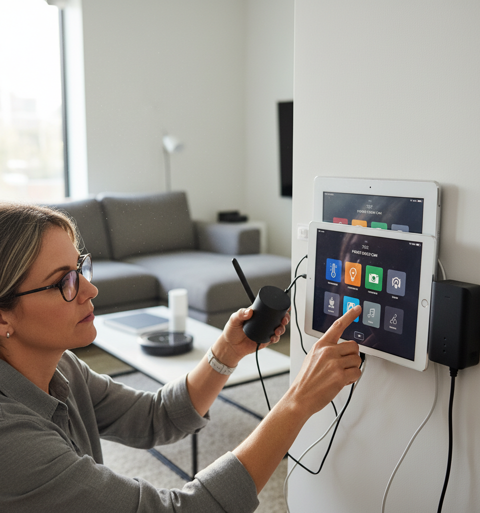 Your old iPad or Android tablet can be your new smart home panel - here's how — AI-generated illustration