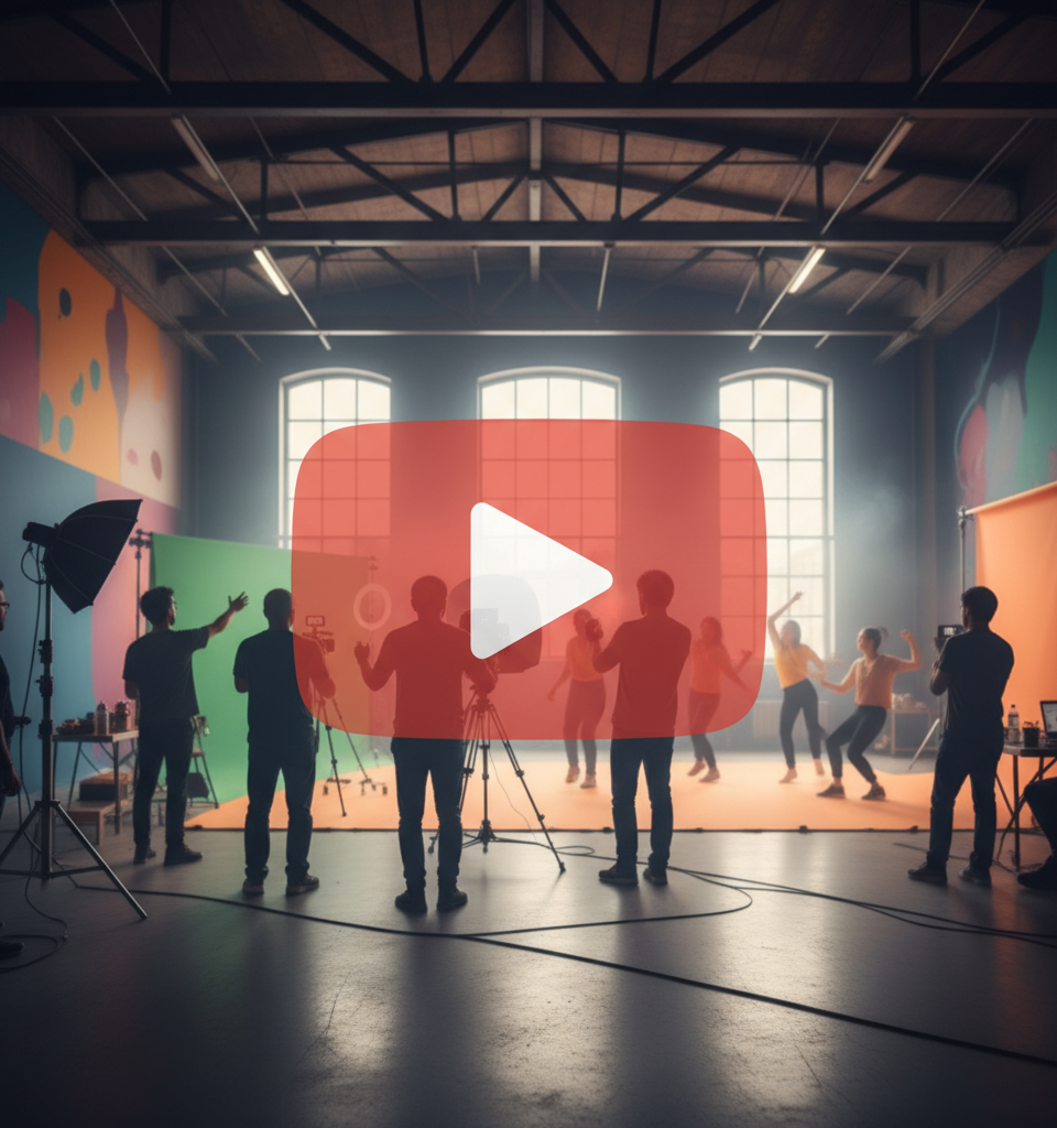 YouTube Reportedly Offers Millions to Creators to Counter Netflix Poaching — AI-generated illustration