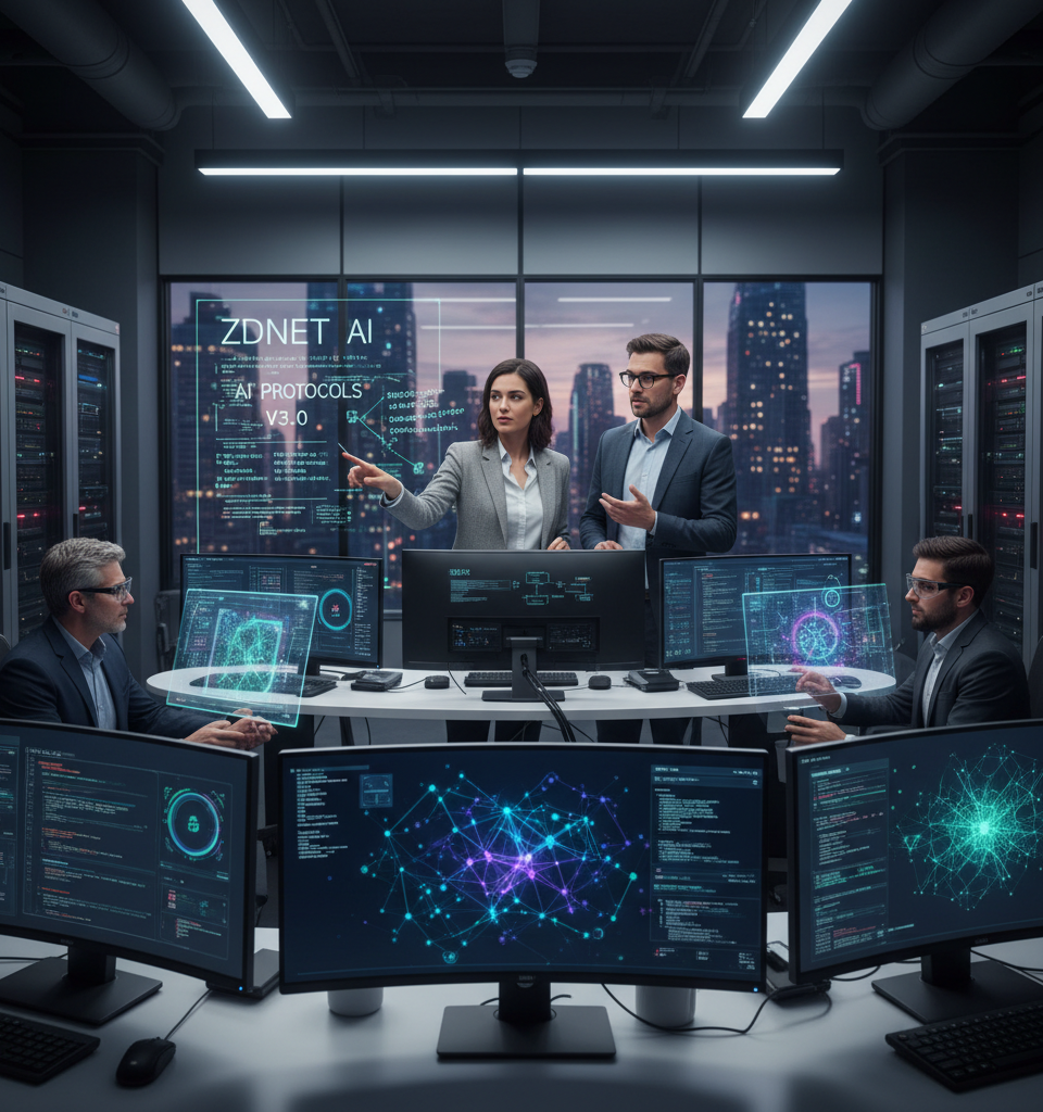 ZDNET Unveils Rigorous AI Testing Protocols Amidst Rapid Industry Expansion — AI-generated illustration
